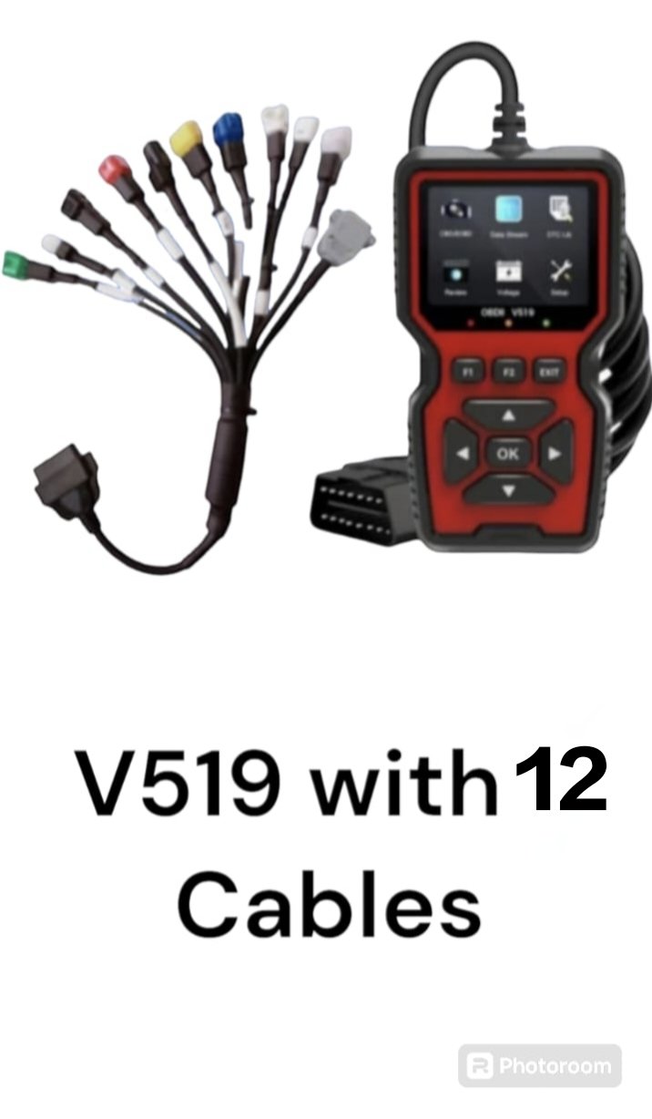 Obd V519 With 12 cable for BS6 Bikes - Image 4