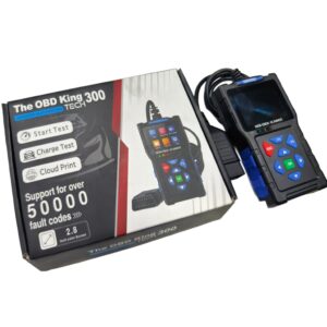 OBDKING WITH 12 CABLE & BATTERY SMART CHECK