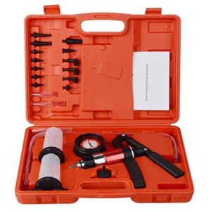 Auto Brake Bleeding Kit, Brake Clutch Oil Bleed Kit, Manual Brake Fluid Bleeder Kit Tool for  Motorcycle  Repair Kit