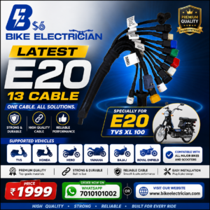 OBD CABLE 13 LATEST E20 | Xl100 E20 cable