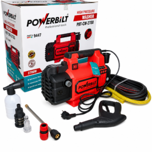 Powerbilt Car washer 2700W, 250 bar, Pressure washer.