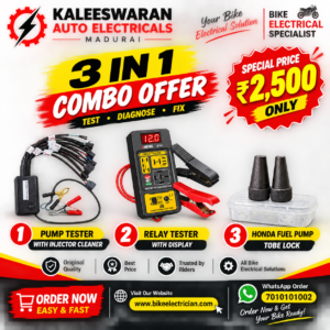 3 IN 1 COMBO Pump tester, relay tester, tube lock
